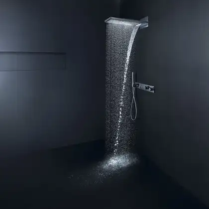 Верхній душ Axor ShowerSolutions 250х580 3jet з власником, хром (35283000)