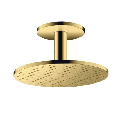 Верхній душ з тримачем Axor ShowerSolutions 300 1jet, polished gold optic (35301990) Верхній душ з тримачем Axor ShowerSolutions 300 1jet, polished gold optic (35301990)