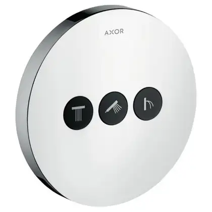 Axor ShowerSelect S Панель управления душем на 3 функции, хром (36727000) Axor ShowerSelect S Панель управления душем на 3 функции, хром (36727000)