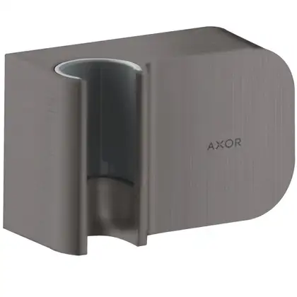 Шланговое під'єднання Axor Fixfit Porter One з власником, brushed black chrome (45723340) Шланговое під'єднання Axor Fixfit Porter One з власником, brushed black chrome (45723340)