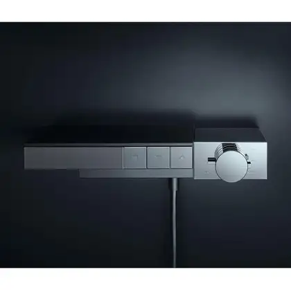 Axor Edge Термостат-полка для душа, хром (46140000) Axor Edge Термостат-полка для душа, хром (46140000)