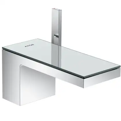 Змішувач для умивальника Axor MyEdition 70, Сhrome / mirror glass (47010000)