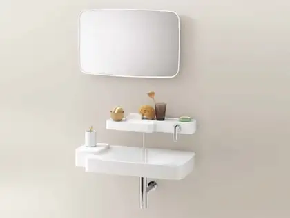 Axor Bouroullec Умывальник подвесной 86,6х50,3, белый (D 19946000) Axor Bouroullec Умывальник подвесной 86,6х50,3, белый (D 19946000)
