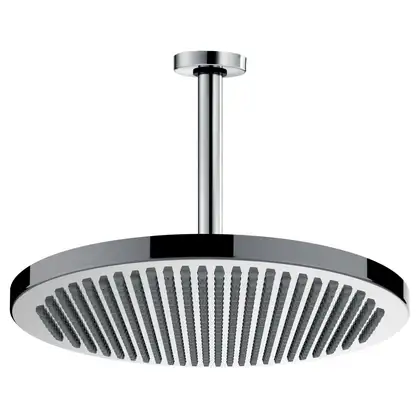 Верхній душ Bossini APICE D280 мм з стельовим кронштейном 300мм, хром (H31430G00030005)