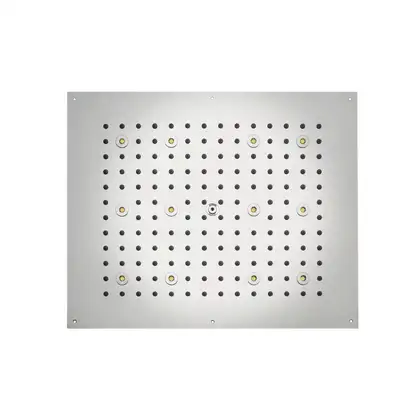 Душова лійка BOSSINI DREAM-RECTANGULAR 12 LED RGB для підвісної стелі 57x47сm, mat white (H37455000045016)