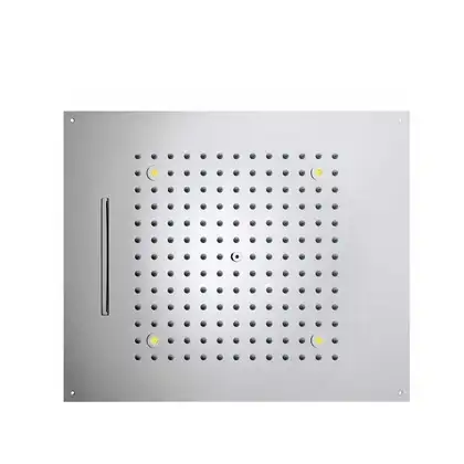 Верхній душ BOSSINI Dream / 2 дощ, каскад, 4RGB LED, для підвісної стелі 57x 47сm, хром (H38905000030016) Верхній душ BOSSINI Dream / 2 дощ, каскад, 4RGB LED, для підвісної стелі 57x 47сm, хром (H38905000030016)