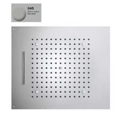 Верхній душ BOSSINI Dream / 2 дощ, каскад, 4 LED, 57x 47сm, mat white (H38915000045016) Верхній душ BOSSINI Dream / 2 дощ, каскад, 4 LED, 57x 47сm, mat white (H38915000045016)