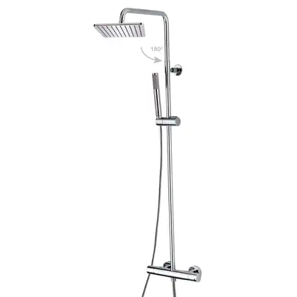 Bossini Cosmo Душевая система с термостатом, хром (L10103000030008) Bossini Cosmo Душевая система с термостатом, хром (L10103000030008)