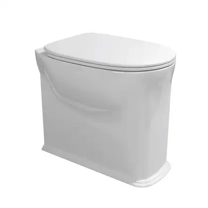 Унітаз підлоговий Flaminia Madre із системою Goclean, білий глянсовий (MA117G)