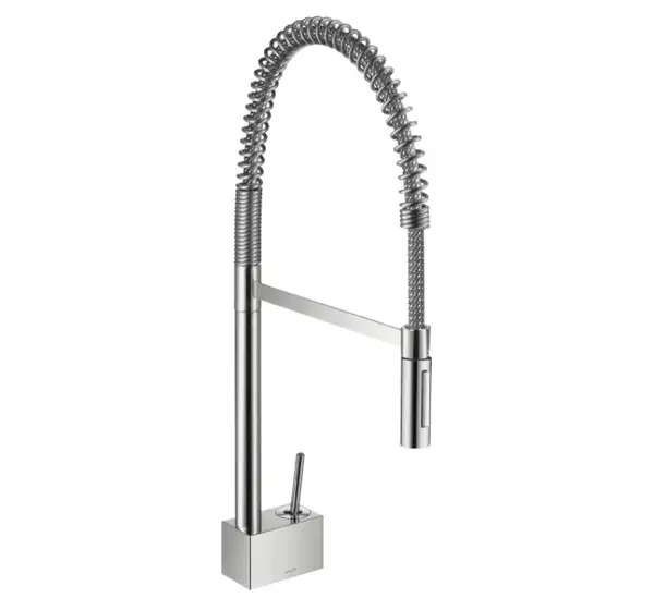 Змішувач для кухні Axor Starck 240 Semi-Pro, сталевий (10820800) Змішувач для кухні Axor Starck 240 Semi-Pro, сталевий (10820800)