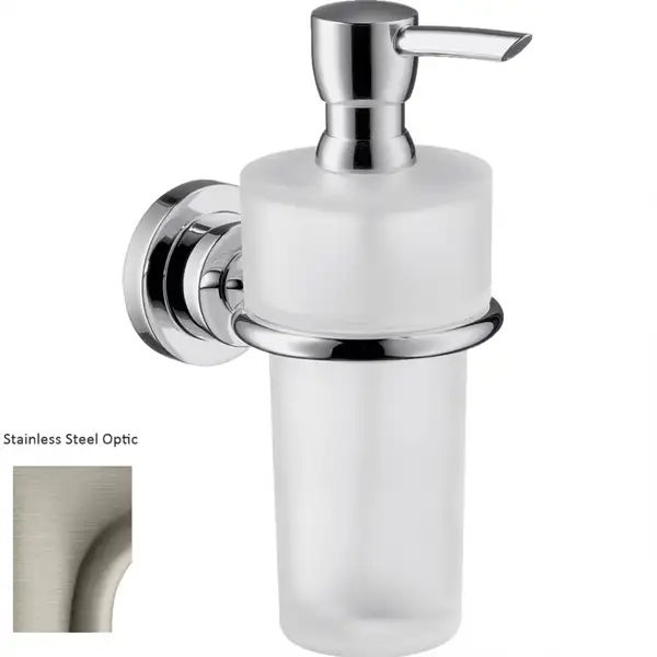 Дозатор для рідкого мила Axor Citterio, stainless steel optic (41719800) Дозатор для рідкого мила Axor Citterio, stainless steel optic (41719800)