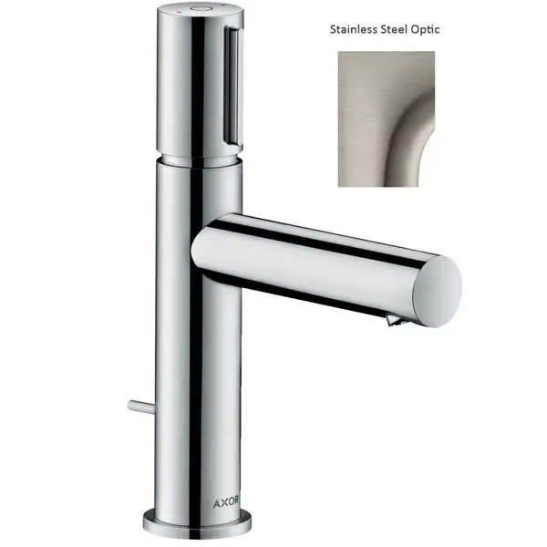 Змішувач для умивальника Axor Uno 110 Select, stainless steel optic (45010800) Змішувач для умивальника Axor Uno 110 Select, stainless steel optic (45010800)