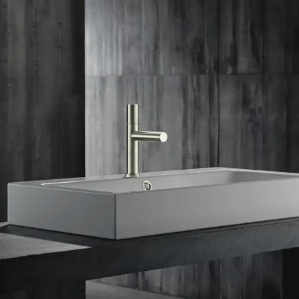 Змішувач для умивальника Axor Uno 110 Select, stainless steel optic (45010800) Змішувач для умивальника Axor Uno 110 Select, stainless steel optic (45010800)