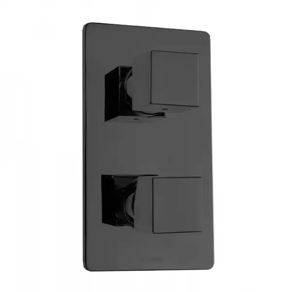 Зовнішня частина змішувача для душу Bossini Cube, чорний матовий (Z00062000073005)