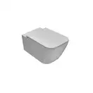 Унітаз підвісний з кришкою Globo Stone, білий (STS05BI + ST022BI) (STS05BI_ST022BI)