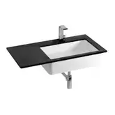 Умивальник вбудований Flaminia Miniwash 55х35х12, Carbone (MW60SP Carbone)