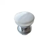 Донний клапан Flaminia з керамічною кришкою та переливом, Bianco (PLTPCE BIANCO)