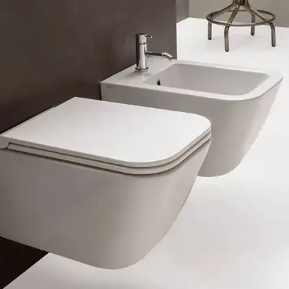 Підвісне біде Globo Stone 46x36, білий (STS09BI) Підвісне біде Globo Stone 46x36, білий (STS09BI)