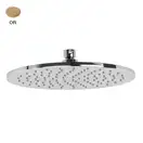 Fima Carlo Верхній душ Fima стельового монтажу з латуні, d250 мм, золото (F2621/2OR) (F2621_2OR)