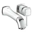Змішувач для умивальника Grohe Grandera M-Size на два отвори 234 мм, хром (19930000)