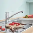 Grohe BauEco Смеситель для кухни, хром (31680000)