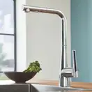 Змішувач для кухні з висувним виливом Grohe Zedra (32553002)