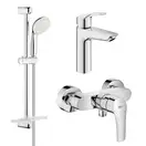 Grohe Eurosmart New Комплект смесителей, хром (UA123244M0)