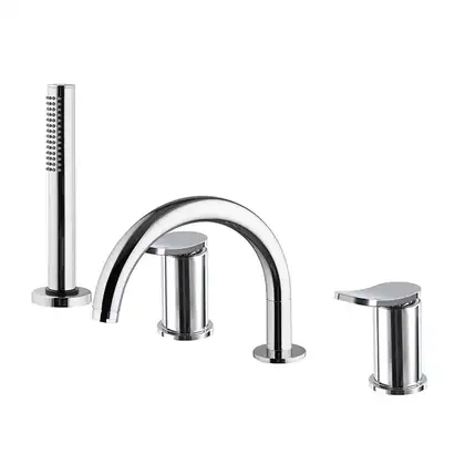 Fima Carlo Змішувач на борт ванни з виливом Fima Flo, хром (F3814CR) Fima Carlo Змішувач на борт ванни з виливом Fima Flo, хром (F3814CR)