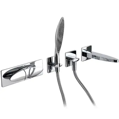 Змішувач вбудований для ванни Fima Carlo Eclipse (F3909X2CR)