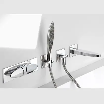Змішувач вбудований для ванни Fima Carlo Eclipse (F3909X2CR)