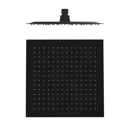 Верхній душ GRB Hydro Black 250 мм, чорний матовий (5020031) (05020031)