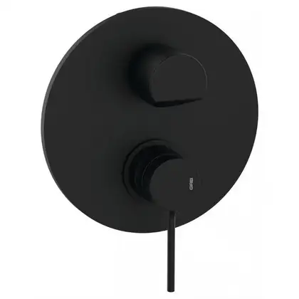 Змішувач настінний для душа GRB Time Black, чорний матовий (47135472) Змішувач настінний для душа GRB Time Black, чорний матовий (47135472)