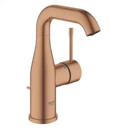 Змішувач одинважільний для раковини Grohe Essence M-Size, теплий захід матовий (23462DL1)