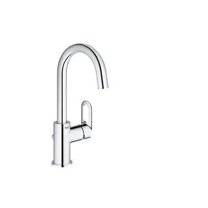 Grohe BauLoop Змішувач для раковини, L-розмір, хром (23763000) Grohe BauLoop Змішувач для раковини, L-розмір, хром (23763000)