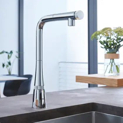 Змішувач для кухні з висувним виливом Grohe Zedra SmartControl (31593002) Змішувач для кухні з висувним виливом Grohe Zedra SmartControl (31593002)