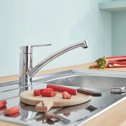 Grohe BauEco Смеситель для кухни, хром (31680000) Grohe BauEco Смеситель для кухни, хром (31680000)