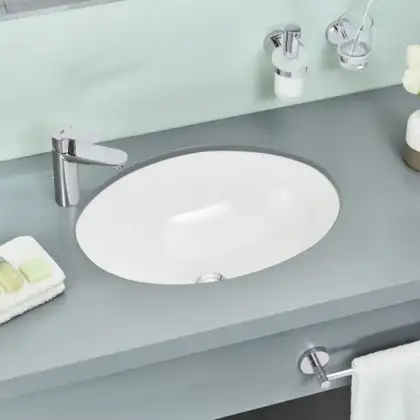 Grohe Bau Ceramic Встраиваемая раковина 55, белая (39423000) Grohe Bau Ceramic Встраиваемая раковина 55, белая (39423000)