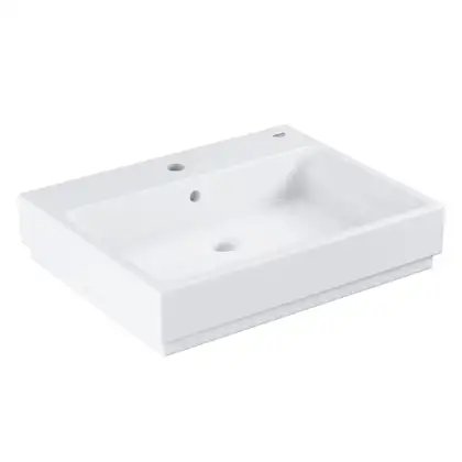 Умивальник на стільницю Grohe Cube Ceramic 600х490 мм, білий (3947700H) Умивальник на стільницю Grohe Cube Ceramic 600х490 мм, білий (3947700H)