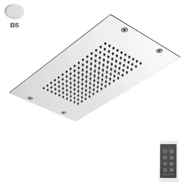 Fima Carlo Верхній душ Fima Modular монтажу стельового з нержавіючої сталі, LED підсвічування, Білий матовий (F2825BS) Fima Carlo Верхній душ Fima Modular монтажу стельового з нержавіючої сталі, LED підсвічування, Білий матовий (F2825BS)