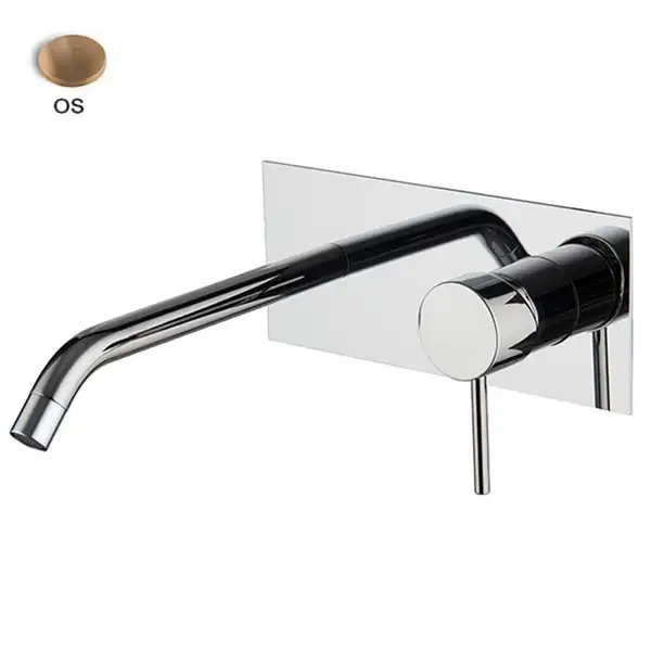 Змішувач для умивальника Fima Carlo Spillo, BRUSHED GOLD (F3051LX5OS)