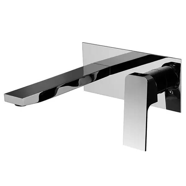 Змішувач для умивальника Fima Carlo Fit з донним клапаном, хром (F3391LX5CR)