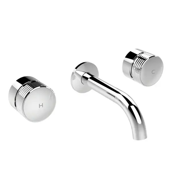 Змішувач для умивальника Fima Carlo Texture Collection (F5601L / 5VCR) (F5601L-5VCR)