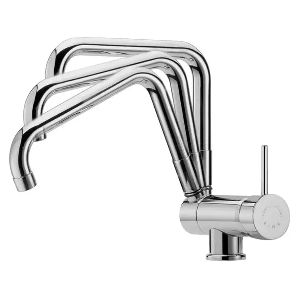 Fima Carlo Змішувач для кухні Fima з виливом, що опускається, хром (F7009CR) Fima Carlo Змішувач для кухні Fima з виливом, що опускається, хром (F7009CR)