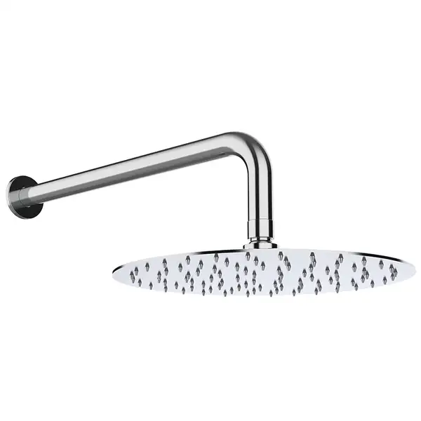 Верхній душ із кронштейном GRB Hydro INOX, хром (05028301) Верхній душ із кронштейном GRB Hydro INOX, хром (05028301)