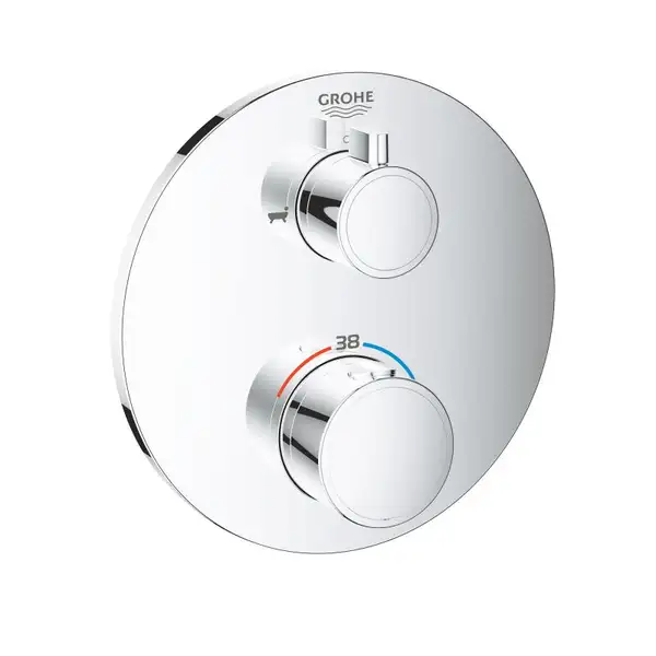 Термостат прихованого монтажу на 2 споживача Grohe Grohtherm Convent. Concealed (24077000)