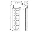 Шланг для лійки Hansgrohe SBox Square 145 (28010670)