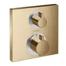 Hansgrohe Ecostat S Термостат прихованого монтажу, бронза матова (15714140)
