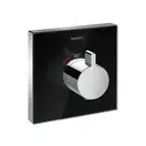 Термостат прихованого монтажу Hansgrohe ShowerSelect Glass HighFlow, Black/Chrome (15734600)