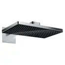 Верхній душ Hansgrohe Rainmaker Select 460 1jet з власником, чорний / хром (24003600)