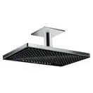 Верхній душ Hansgrohe Rainmaker Select 460 2jet з власником, чорний / хром (24004600)
